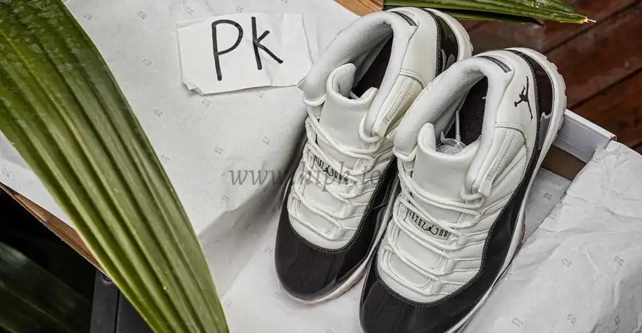 PK GOD Jordan Air Jordan 11 Retro White Black RETAIL MATERIALS READY TO SHIP