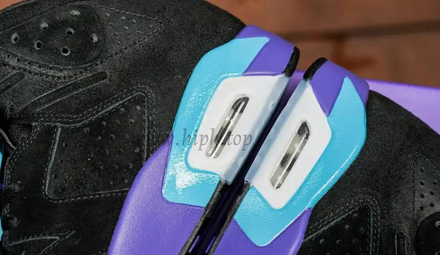 PK GOD Jordan Air Jordan 6 Aqua Black Purple RETAIL MATERIALS READY TO SHIP