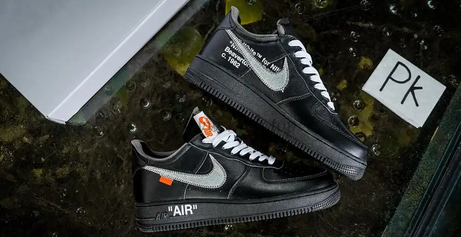 PK GOD Nike Air Force 1 Low ’07 Off-White MoMA RETAIL MATERIALS READY TO SHIP