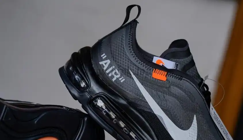 PK GOD Nike Air Max 97 Off-White Black RETAIL MATERIALS READY TO SHIP