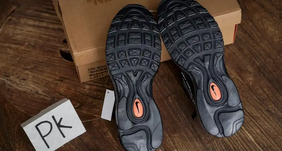 PK GOD Nike Air Max 97 Off-White Black RETAIL MATERIALS READY TO SHIP