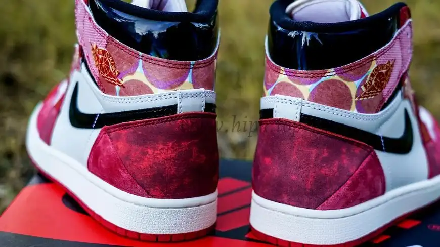 PK 4.0 Jordan 1 Retro High OGSpider-Man Across the Spider-Verse RETAIL MATERIALS READY TO SHIP