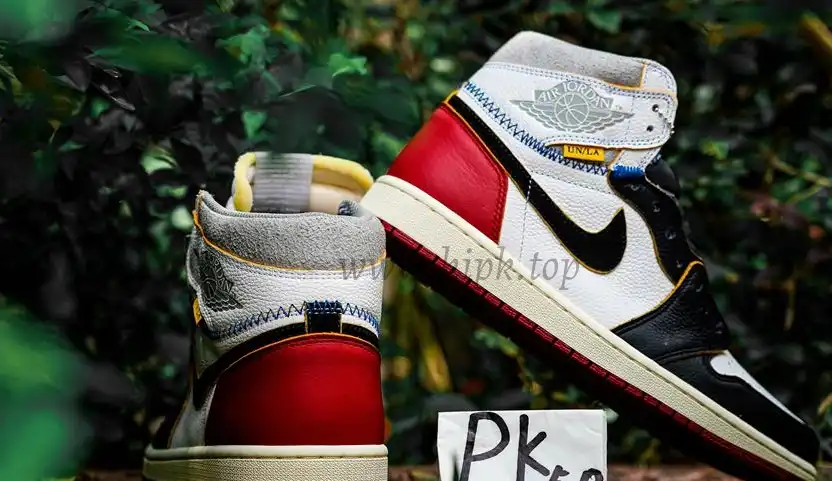 PK 5.0 Jordan 1 Retro High Union Los Angeles Black Toe RETAIL MATERIALS READY TO SHIP