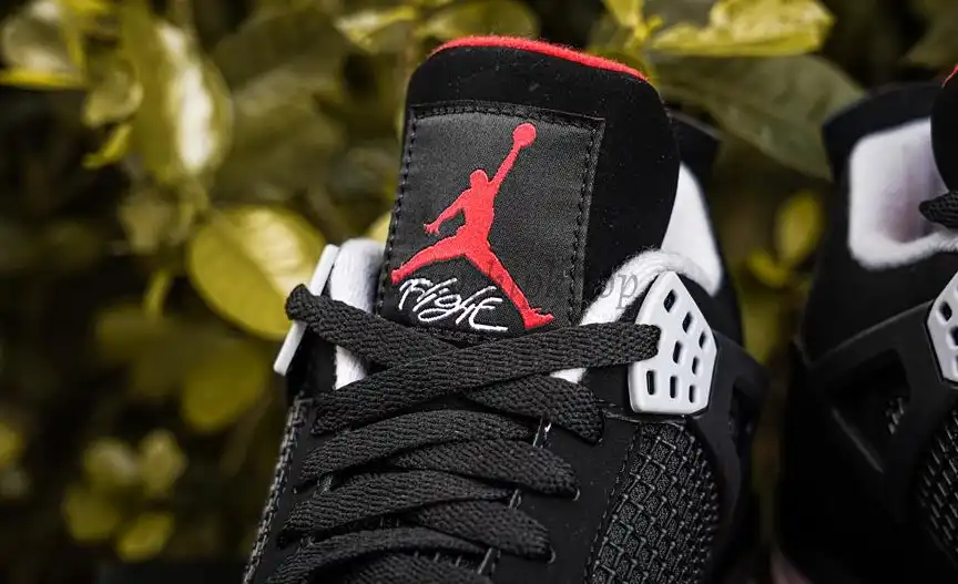 PK GOD Jordan 4 Retro Bred RETAIL MATERIALS READY TO SHIP