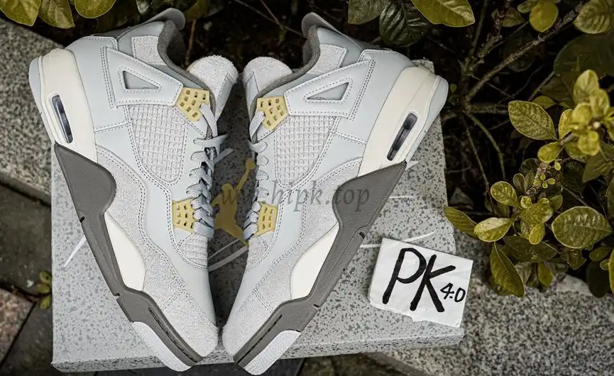 PK GOD Jordan 4 Retro SE Craft Photon Dust RETAIL MATERIALS READY TO SHIP