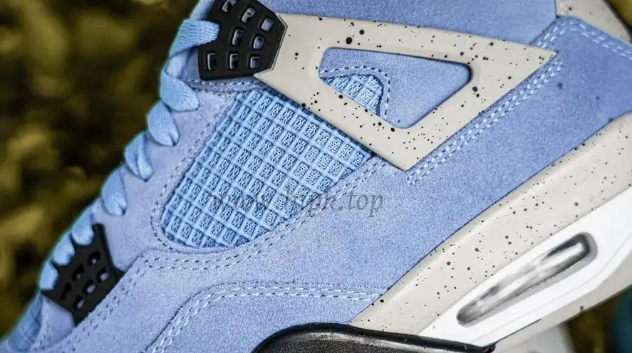 PK GOD Jordan 4 Retro University Blue RETAIL MATERIALS READY TO SHIP