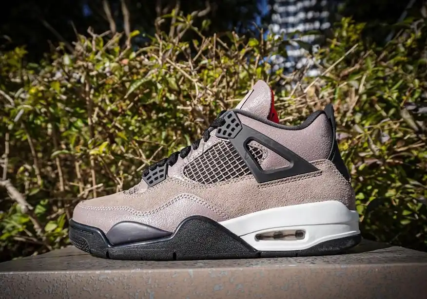 PK god Jordan 4 RetroTaupe Haze RETAIL MATERIALS READY TO SHIP