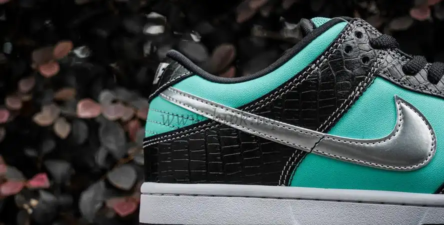 PK5.0 Nike SB Dunk Low Diamond Supply Co Aqua Blue RETAIL MATERIALS READY TO SHIP