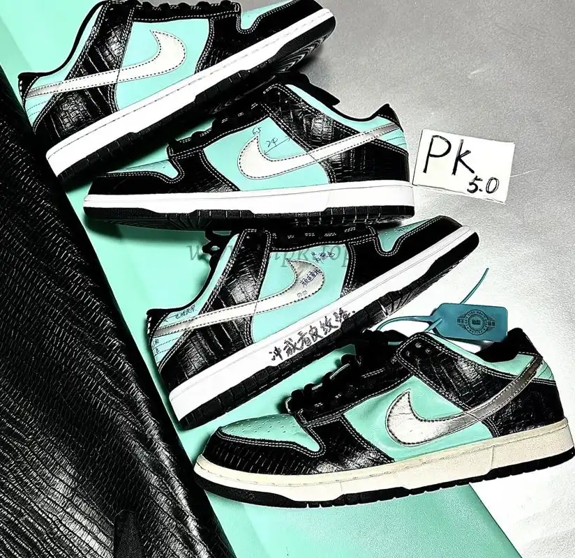 PK5.0 Nike SB Dunk Low Diamond Supply Co Aqua Blue RETAIL MATERIALS READY TO SHIP