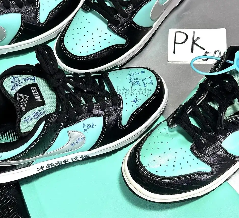 PK5.0 Nike SB Dunk Low Diamond Supply Co Aqua Blue RETAIL MATERIALS READY TO SHIP
