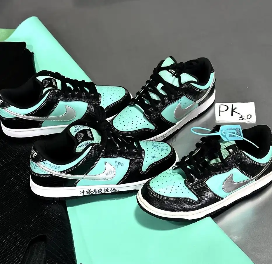 PK5.0 Nike SB Dunk Low Diamond Supply Co Aqua Blue RETAIL MATERIALS READY TO SHIP