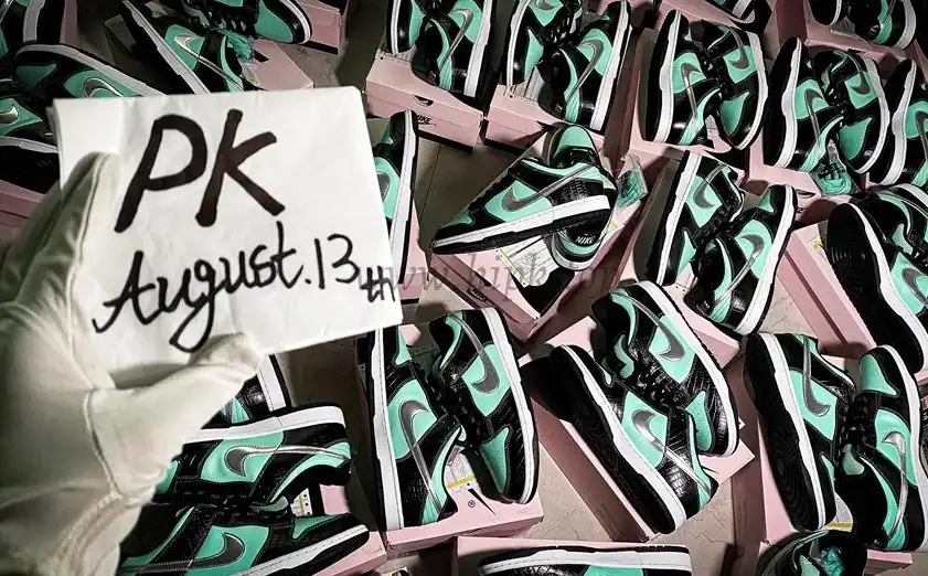 PK5.0 Nike SB Dunk Low Diamond Supply Co Aqua Blue RETAIL MATERIALS READY TO SHIP