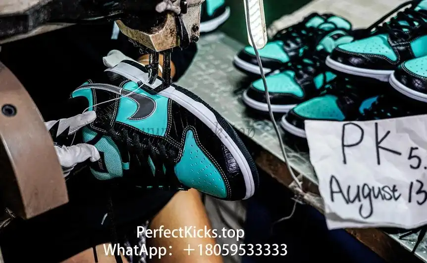 PK5.0 Nike SB Dunk Low Diamond Supply Co Aqua Blue RETAIL MATERIALS READY TO SHIP