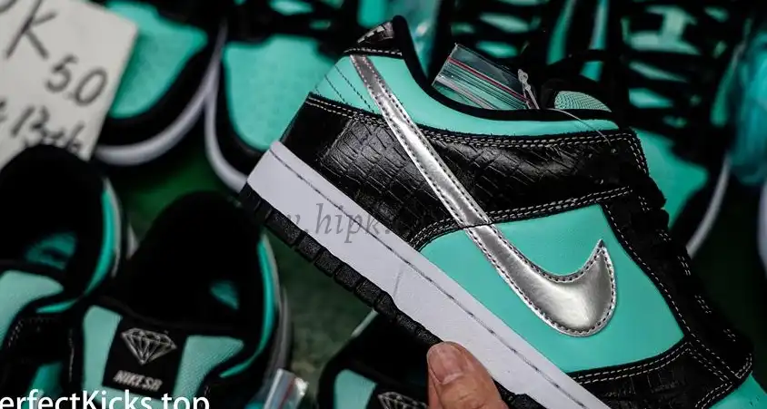 PK5.0 Nike SB Dunk Low Diamond Supply Co Aqua Blue RETAIL MATERIALS READY TO SHIP