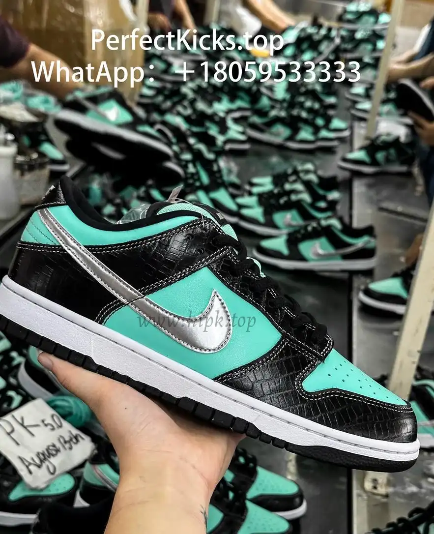 PK5.0 Nike SB Dunk Low Diamond Supply Co Aqua Blue RETAIL MATERIALS READY TO SHIP