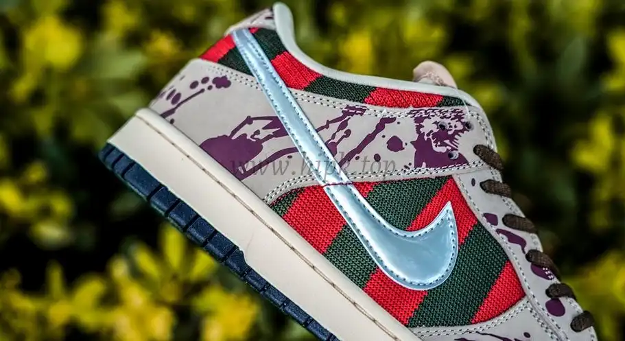 PK GOD Nike SB Dunk Low Freddy Krueger RETAIL MATERIALS READY TO SHIP