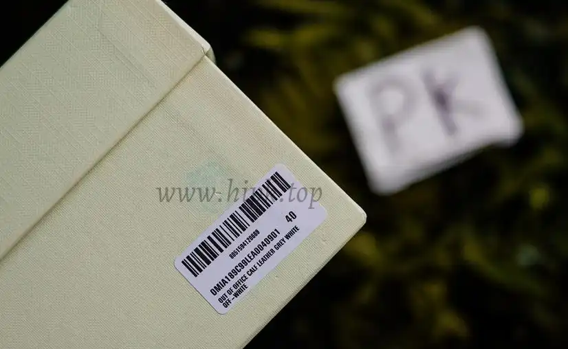 PK GOD OFF-WHITE Out Of Office Low Tops Grey White RETAIL MATERIALS READY TO SHIP