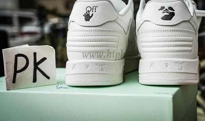 PK GOD OFF-WHITE Out Of Office Low White RETAIL MATERIALS READY TO SHIP