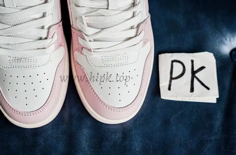 PK GOD OFF-WHITE Out Of Office OOO Low Tops Pink RETAIL MATERIALS READY TO SHIP