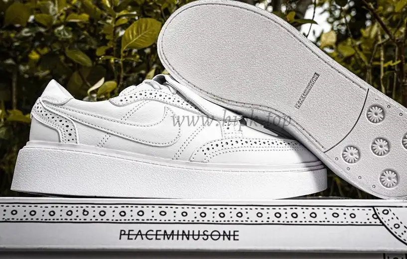 PK GOD Nike Kwondo 1 G-Dragon Peaceminusone Triple White RETAIL MATERIALS READY TO SHIP