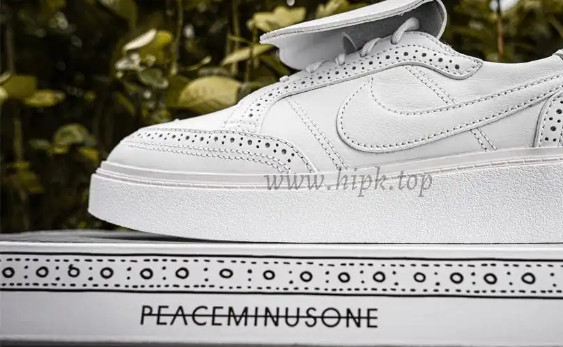 PK GOD Nike Kwondo 1 G-Dragon Peaceminusone Triple White RETAIL MATERIALS READY TO SHIP