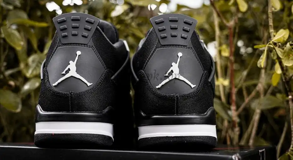 PK GOD Jordan 4 Retro SE Black Canvas RETAIL MATERIALS READY TO SHIP