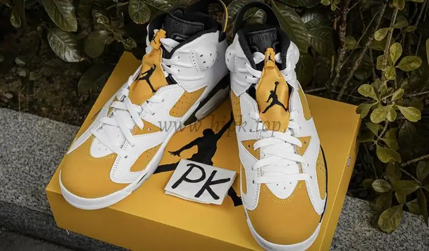 PK GOD Jordan 6 Retro Yellow Ochre RETAIL MATERIALS READY TO SHIP