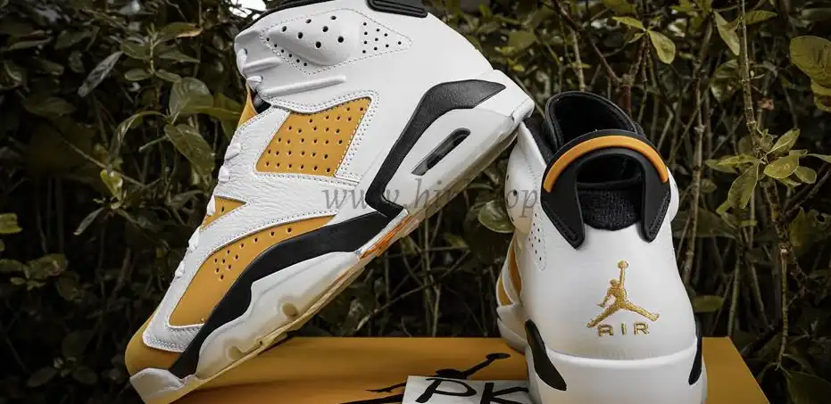 PK GOD Jordan 6 Retro Yellow Ochre RETAIL MATERIALS READY TO SHIP