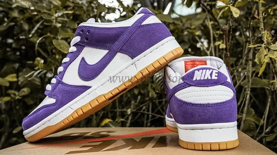 PK GOD Nike Dunk Low Pro ISO Orange Label Court Purple RETAIL MATERIALS READY TO SHIP