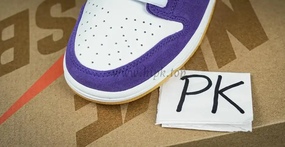 PK GOD Nike Dunk Low Pro ISO Orange Label Court Purple RETAIL MATERIALS READY TO SHIP