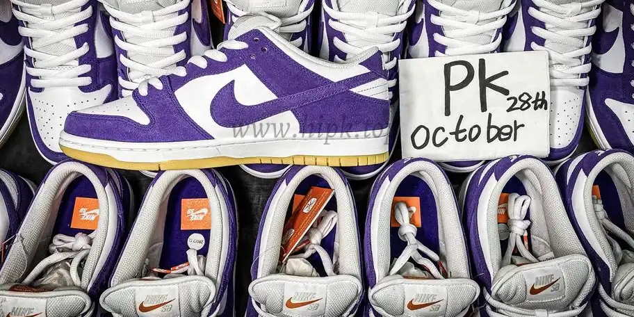 PK GOD Nike Dunk Low Pro ISO Orange Label Court Purple RETAIL MATERIALS READY TO SHIP