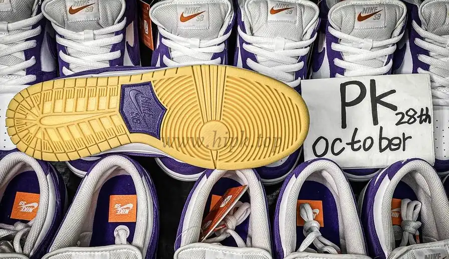 PK GOD Nike Dunk Low Pro ISO Orange Label Court Purple RETAIL MATERIALS READY TO SHIP