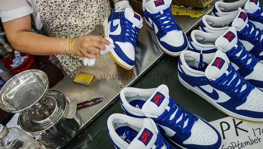 PK GOD Dunk Low Los Angeles Dodgers RETAIL MATERIALS READY TO SHIP