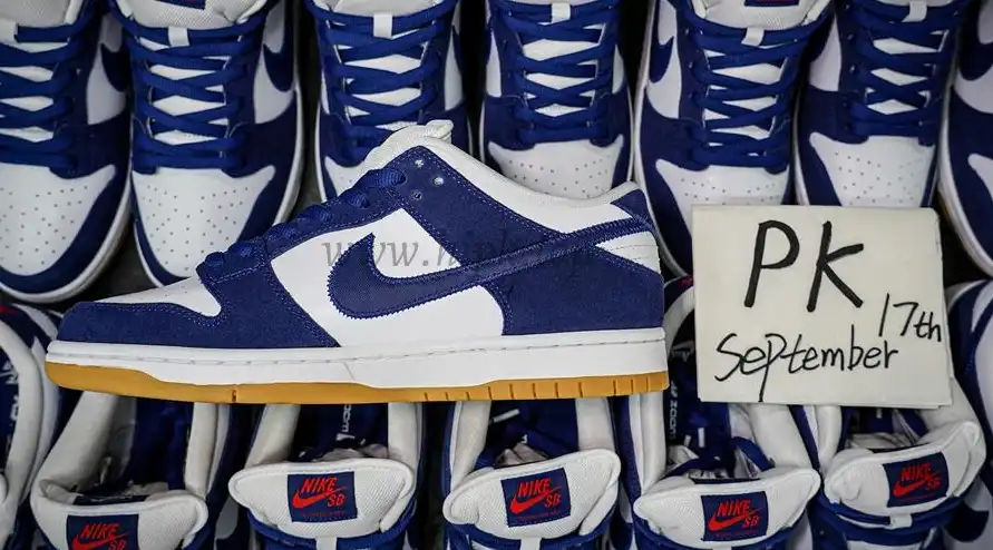 PK GOD Dunk Low Los Angeles Dodgers RETAIL MATERIALS READY TO SHIP