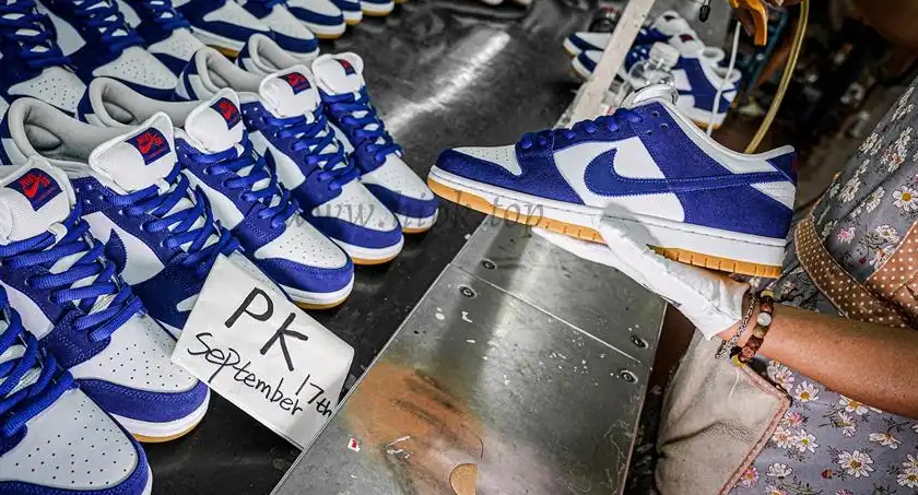 PK GOD Dunk Low Los Angeles Dodgers RETAIL MATERIALS READY TO SHIP