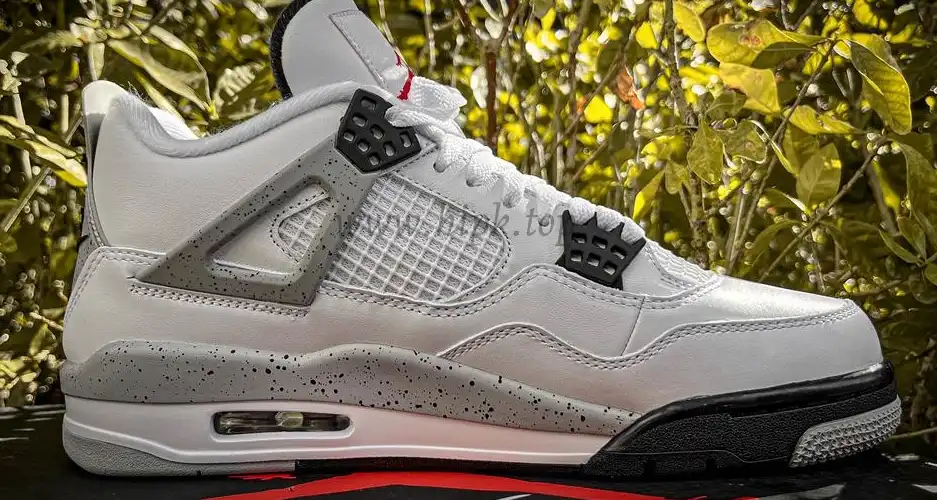 PK GOD Jordan 4 Retro White Cement RETAIL MATERIALS READY TO SHIP