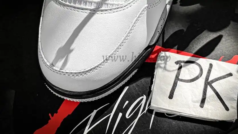 PK GOD Jordan 4 Retro White Cement RETAIL MATERIALS READY TO SHIP