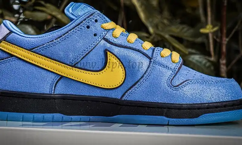 PK GOD The Powerpuff Girls x Nike Dunk SB Low Light Blue RETAIL MATERIALS READY TO SHIP