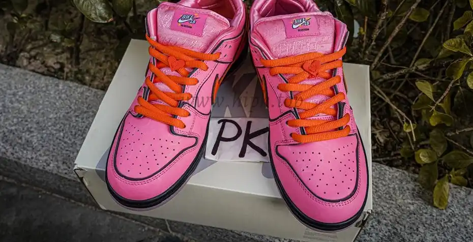 PK GOD The Powerpuff Girls x Nike Dunk SB Low Pink RETAIL MATERIALS READY TO SHIP