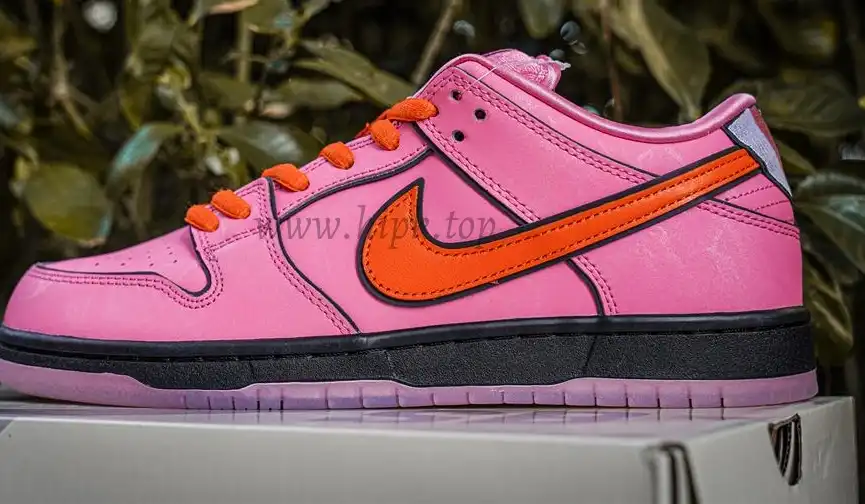 PK GOD The Powerpuff Girls x Nike Dunk SB Low Pink RETAIL MATERIALS READY TO SHIP