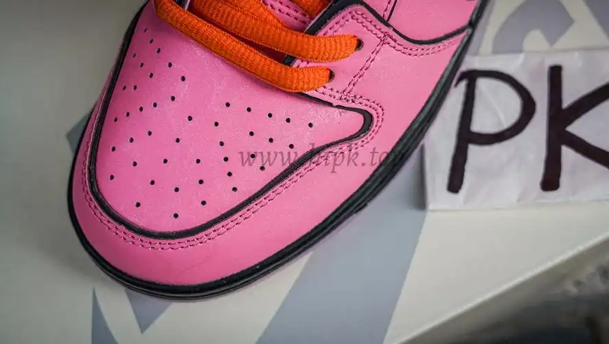 PK GOD The Powerpuff Girls x Nike Dunk SB Low Pink RETAIL MATERIALS READY TO SHIP