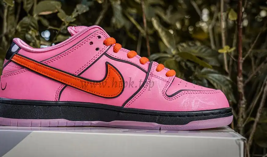 PK GOD The Powerpuff Girls x Nike Dunk SB Low Pink RETAIL MATERIALS READY TO SHIP