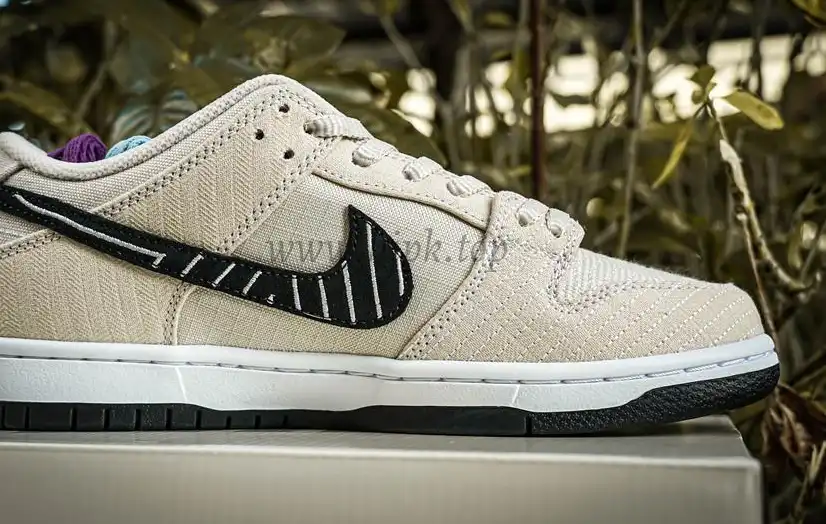 PK GOD Nike SB Dunk Low Albino Preto RETAIL MATERIALS READY TO SHIP