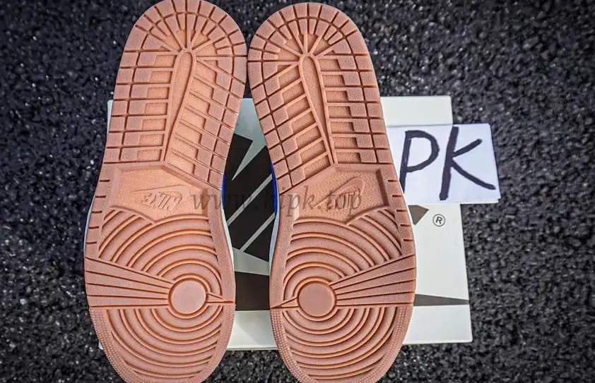 PK 4.0 Travis Scott x Air Jordan 1 Low OG Canary retail materials ready to ship1