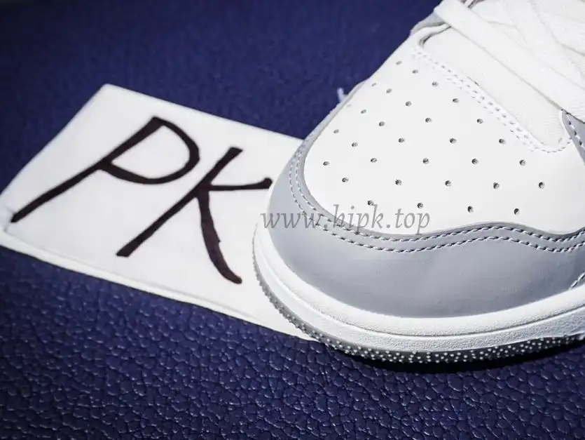 PK GOD Dior B57 MID-TOP SNEAKER White and Grey RETAIL MATERIALS READY TO SHIP