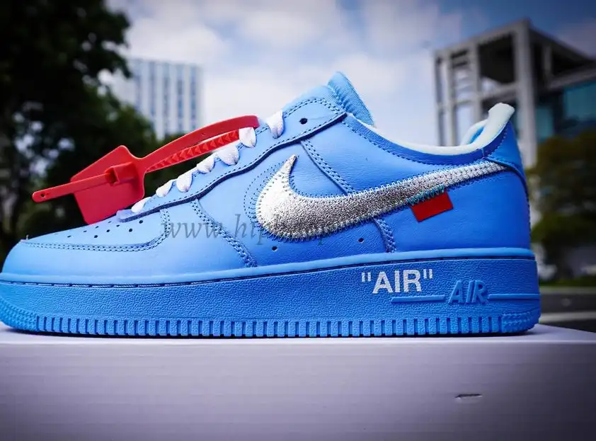 PK 5.0 Nike Air Force 1 Low Off-White MCA University Blue RETAIL MATERIALS READY TO SHIP