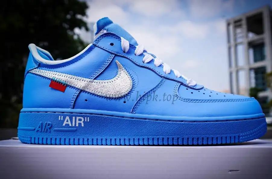 PK 5.0 Nike Air Force 1 Low Off-White MCA University Blue RETAIL MATERIALS READY TO SHIP