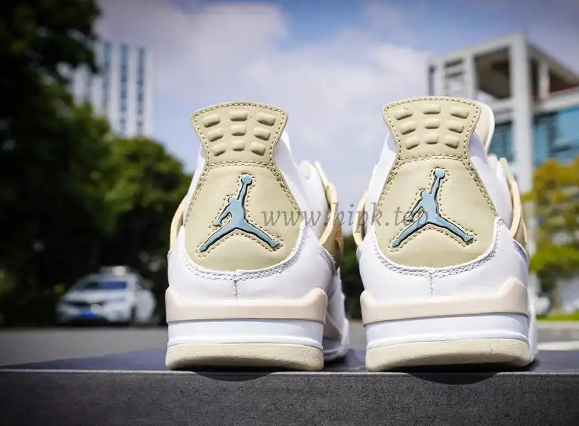 PK God Jordan 4 Retro Sand retail materials ready to ship