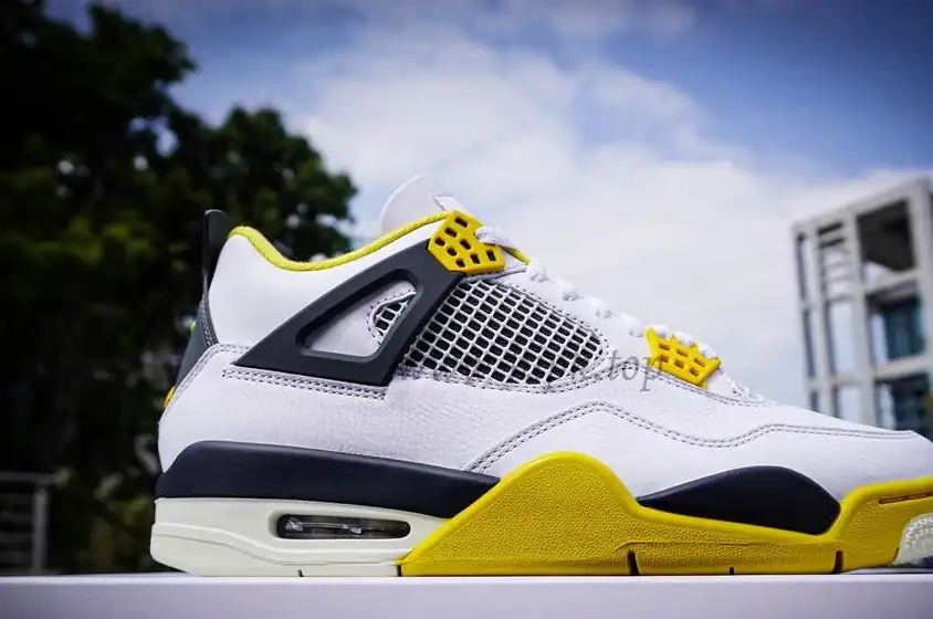 PK God Jordan 4 Vivid Sulfur retail materials ready to ship