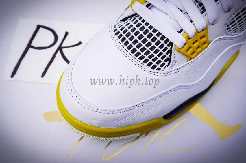 PK God Jordan 4 Vivid Sulfur retail materials ready to ship